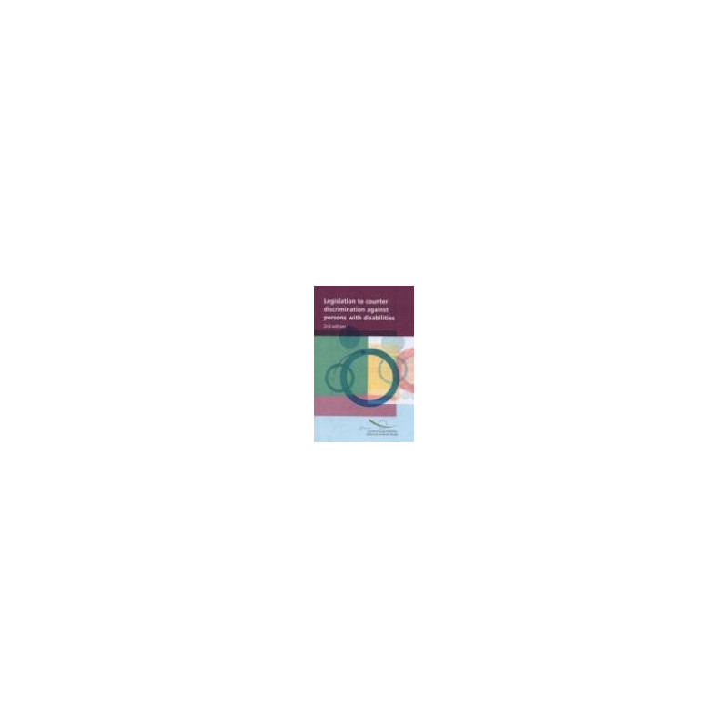 PDF - Legislation to counter discrimination against persons with ...