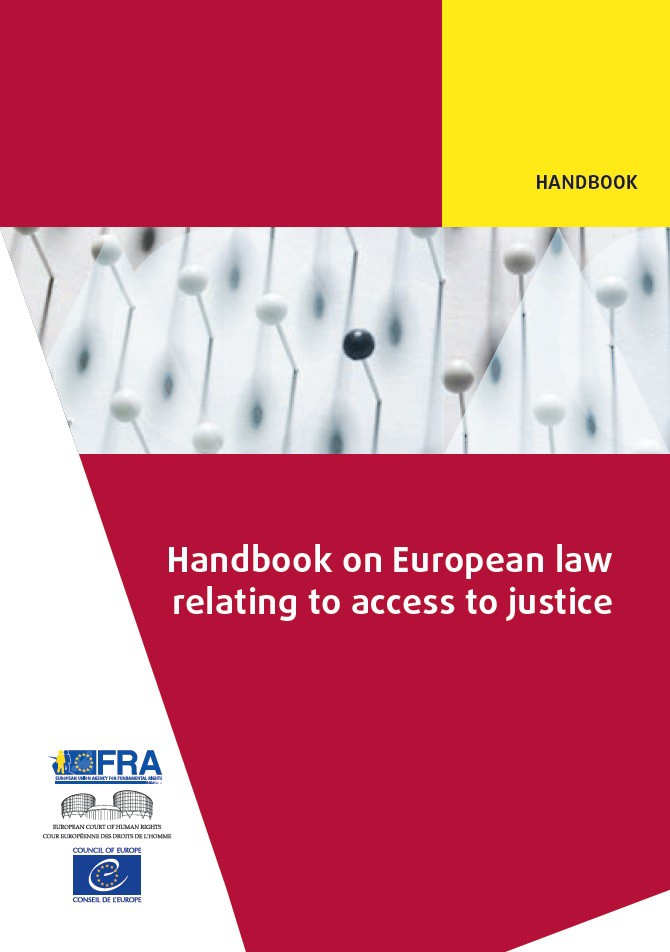 Pdf Handbook On European Law Relating To Access To Justice