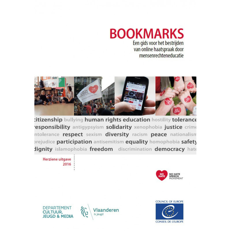 Waardeloos versneller as PDF - Bookmarks - Een gids voor het bestrijden van online haatspraak door  mensenrechteneducatie (Bookmarks Dutch version)