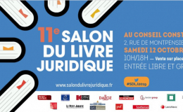 Participation in the 11th edition of the Salon du livre juridique